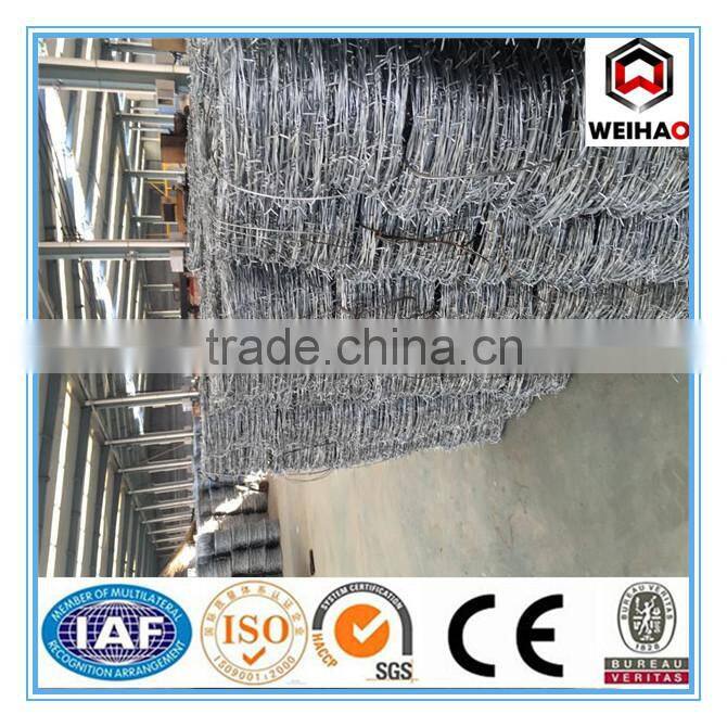 2016 china anping haotong fence used barb wire for sale