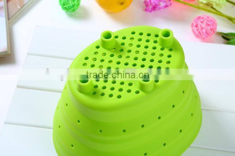 Silicone garbage bucket fashion sundries basket waste basket