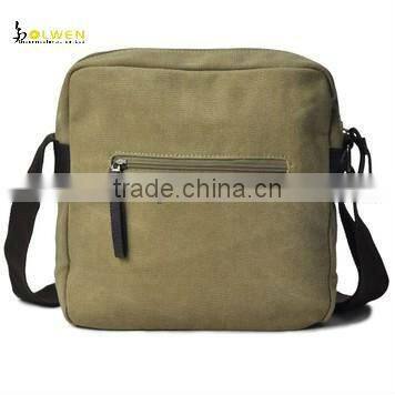 single canvas sling bag with boy