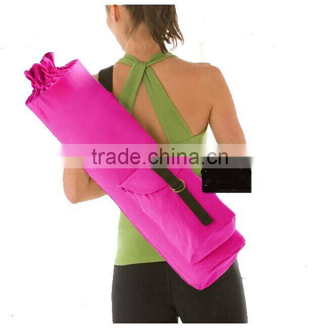 Durable Plain Cotton Yoga Bags