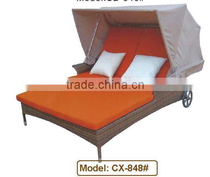 rattan daybed with canopy