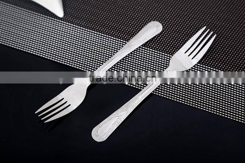 New stainless steel fork Fruit fork Stainless Steel Hotel Cutlery