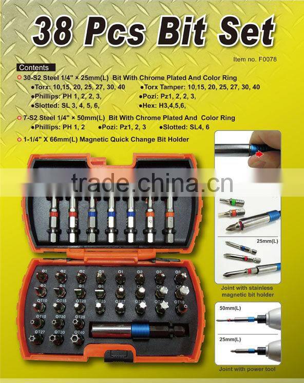 38 Pcs Bit Set