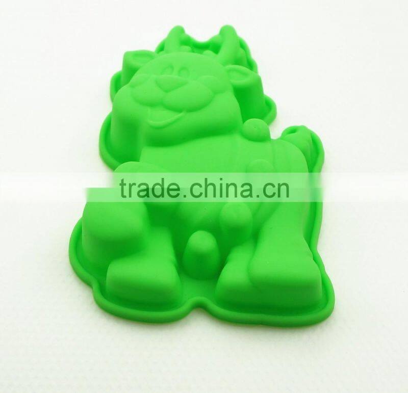 11186 cow shape silicone chocolate mould,soap mold,diy cake mould