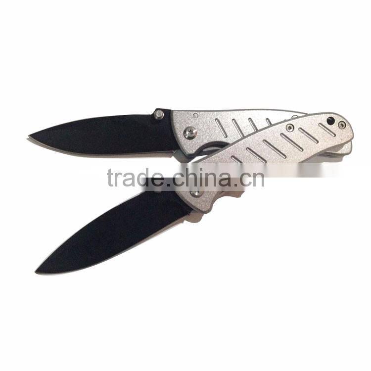 Stainless steel multi forester hunting pocket knives with coating