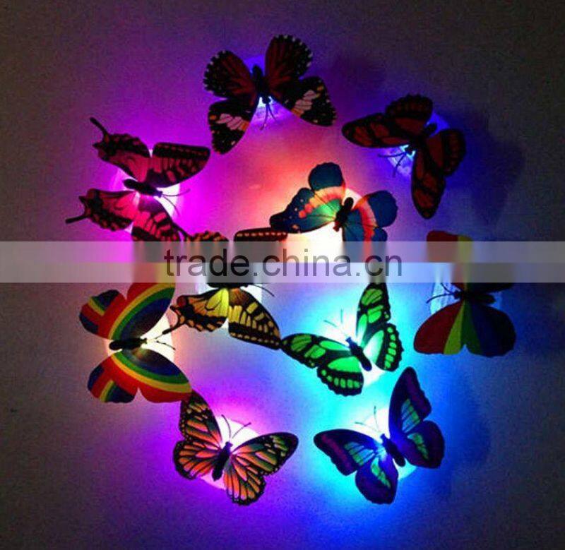 Color Changing Beautiful Cute Butterfly LED Night Light Lamp