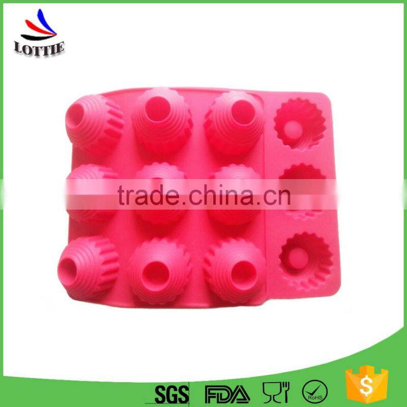 New design DIY silicone chocolate mold soap mold silicone cake mold