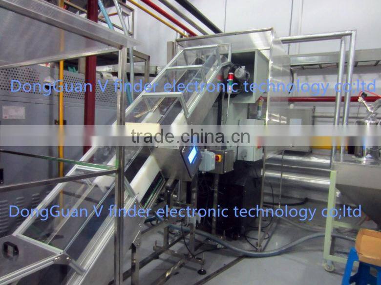 Metal detector for waste tyre recycling rubber powder production line