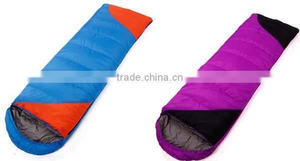 High quality with cold protection collar adjustable wateproof outdoor camping sleeping bag WR-WP