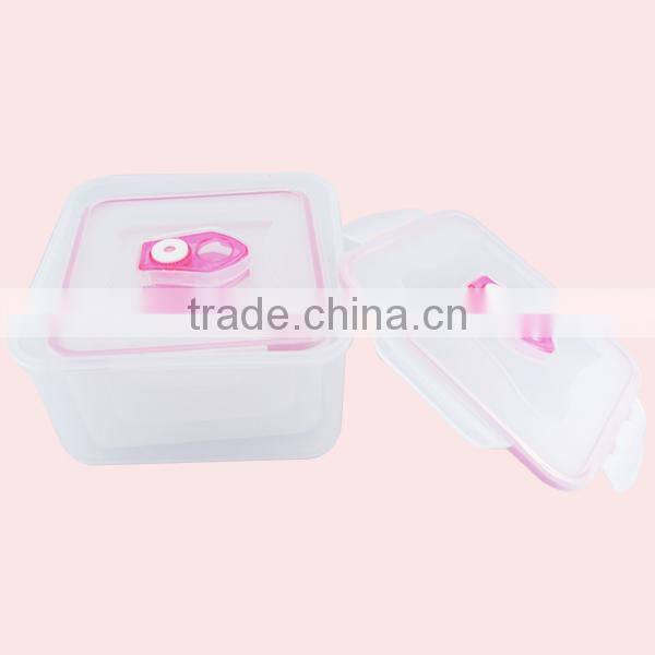 Square Take Away Airtight Plastic Food Container