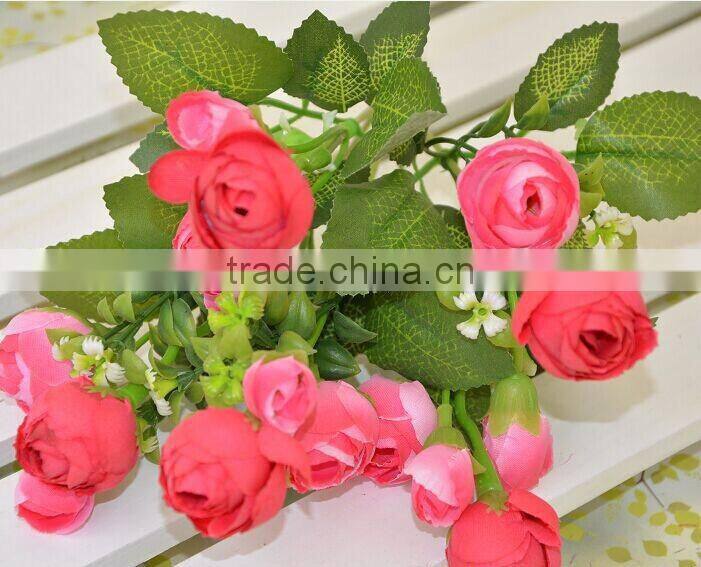 artificial silk flower bouquet NKFF479