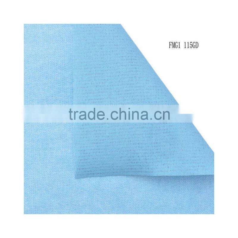 Manufacturer China factory in Guangzhou Hot sale popular spunlace woodpulp paper + spunlace nonwoven clean cloth