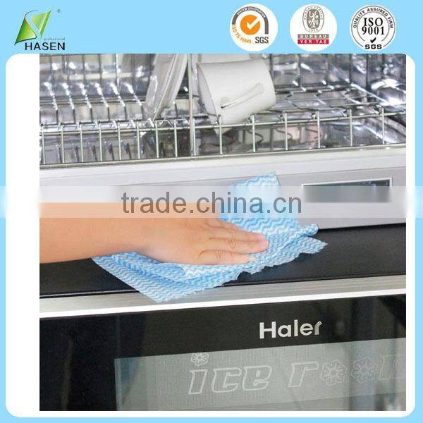 Super absorbent hot sell in Basil all purpose cleaning cloth