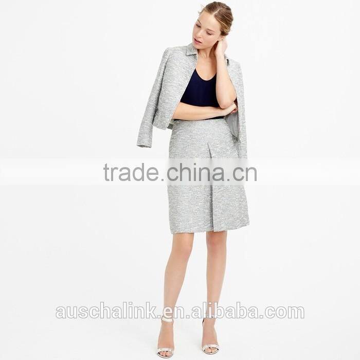 lady office wear A-line skirt style fashion design OEM service