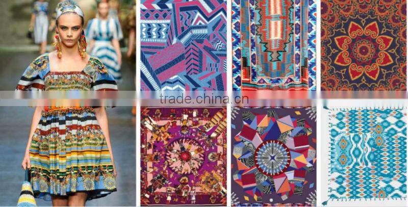 100% swiss cotton printed voile check ladies' shirt dress fabrics