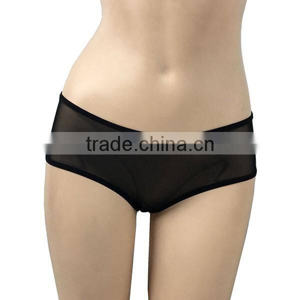 New See Through Black Lingerie Sexy Panties For Women Original Design