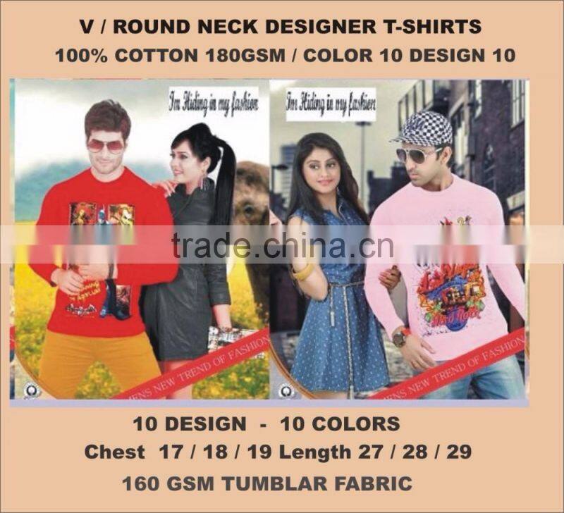 Long Sleeves Cotton T-Shirts new designs