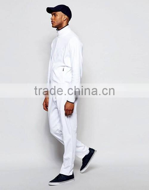 Wholesale fashion white track pants, men casual trousers factory in China
