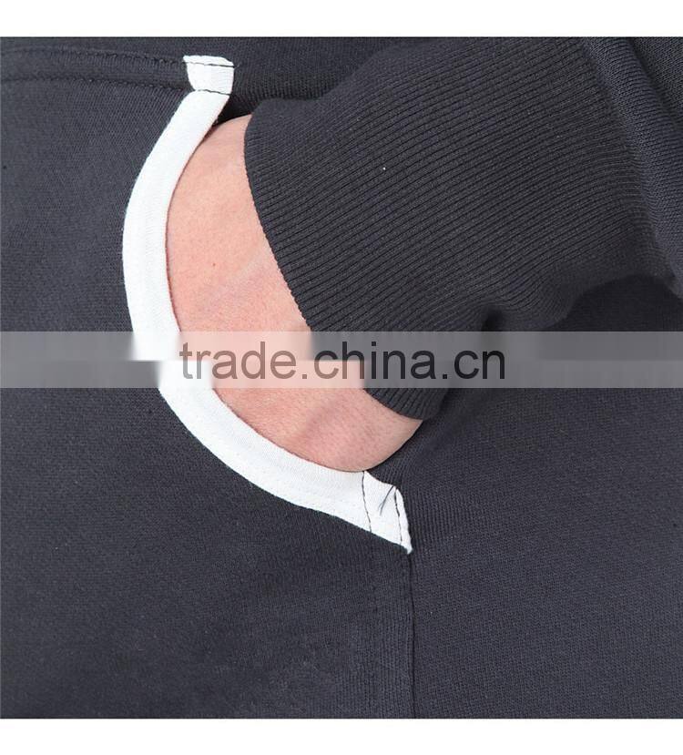 PA0046A wholesale cheap black printed men's jumpsuits with hoodie