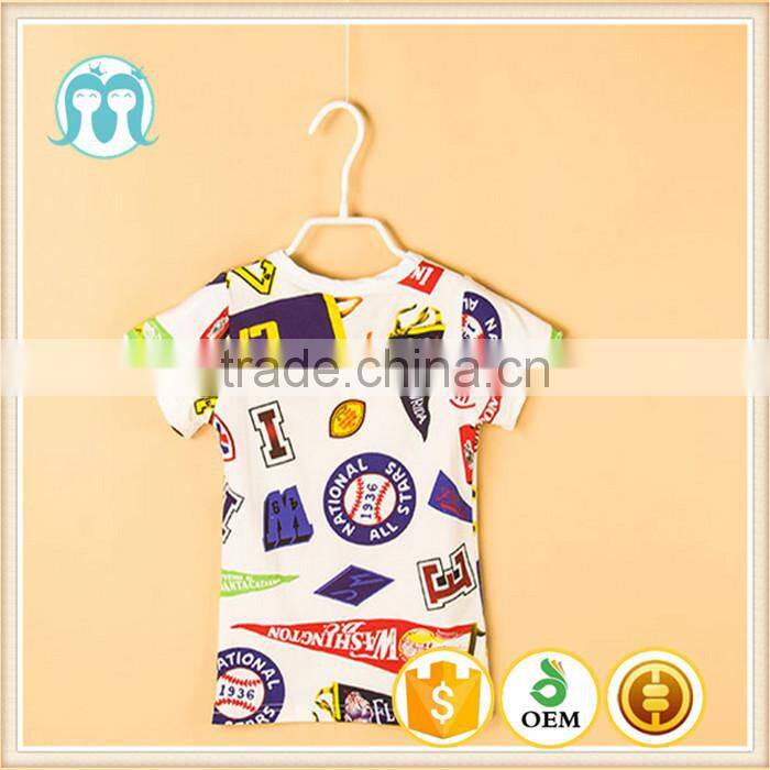 2015 100% cotton branded new children T shirt