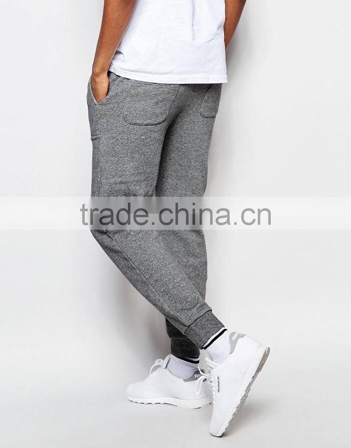 French terry sweat pants in tapered fit for man