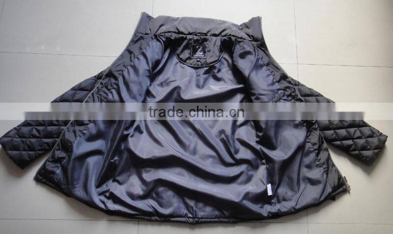 Women Polyester Quilted Padded Jacket