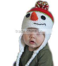 Hand Made Cartoon Animal Winter knitted Baby Crochet Hat