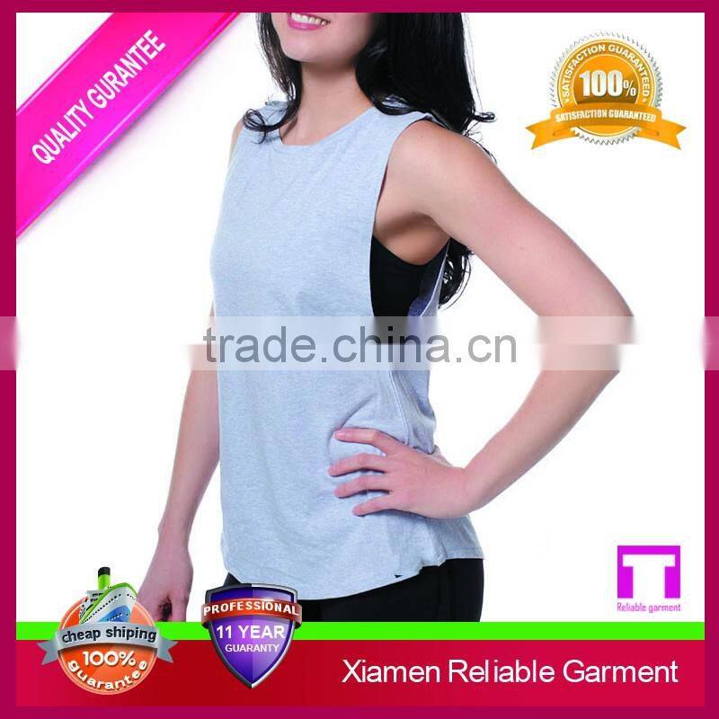 Loose custom crop tank top cheap women stringer tank tops in bulk