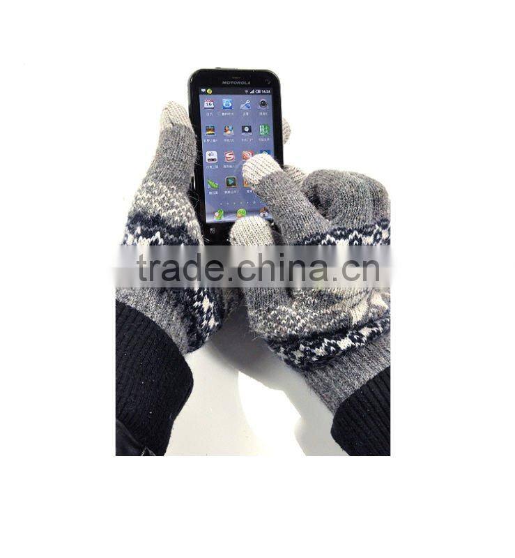 Wholesale custom smart screen touch gloves, winter gloves, iglove