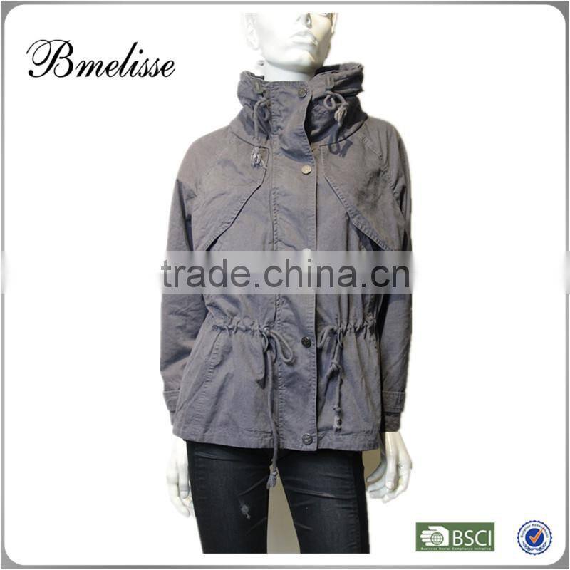 2015 High fashion women cotton casual coat winter parka coats