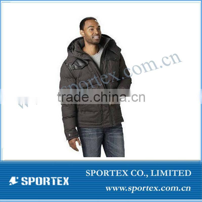 Custom Men'S DOWN JACKET WINTER WARM SKI COAT PUFFER sz S-XXL