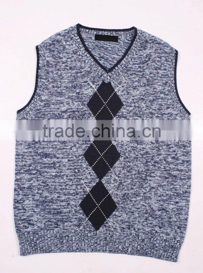 Warm Sleeveless Knitted Vests Brand Sweaters