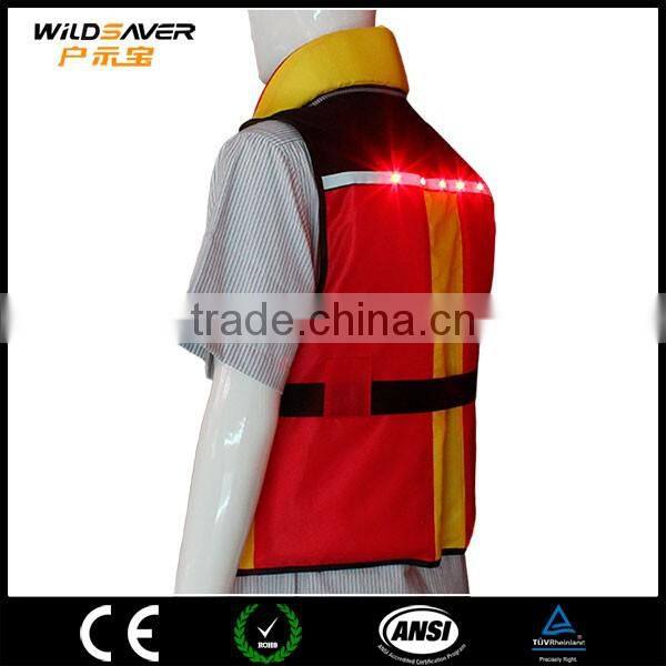 Solas personalized vest wholesale price neoprene led life jacket lights