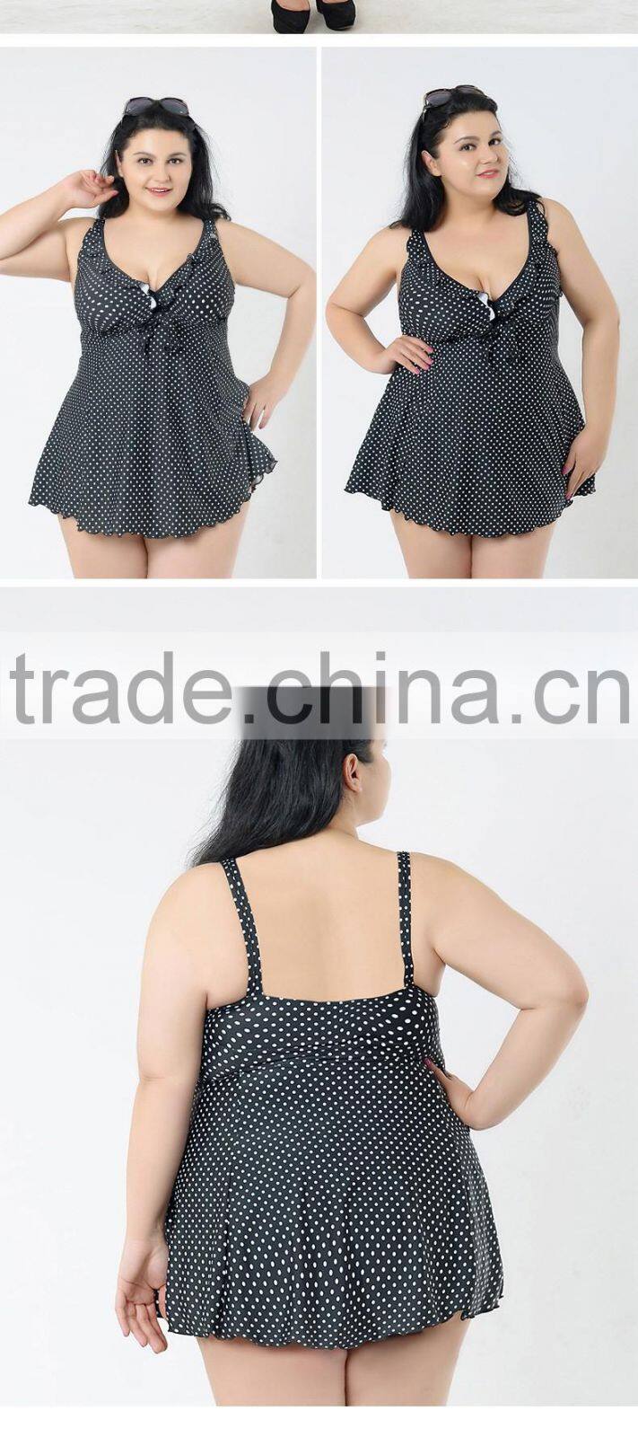 Swimwear large size swimwear swimsuit split bikini swimsuit