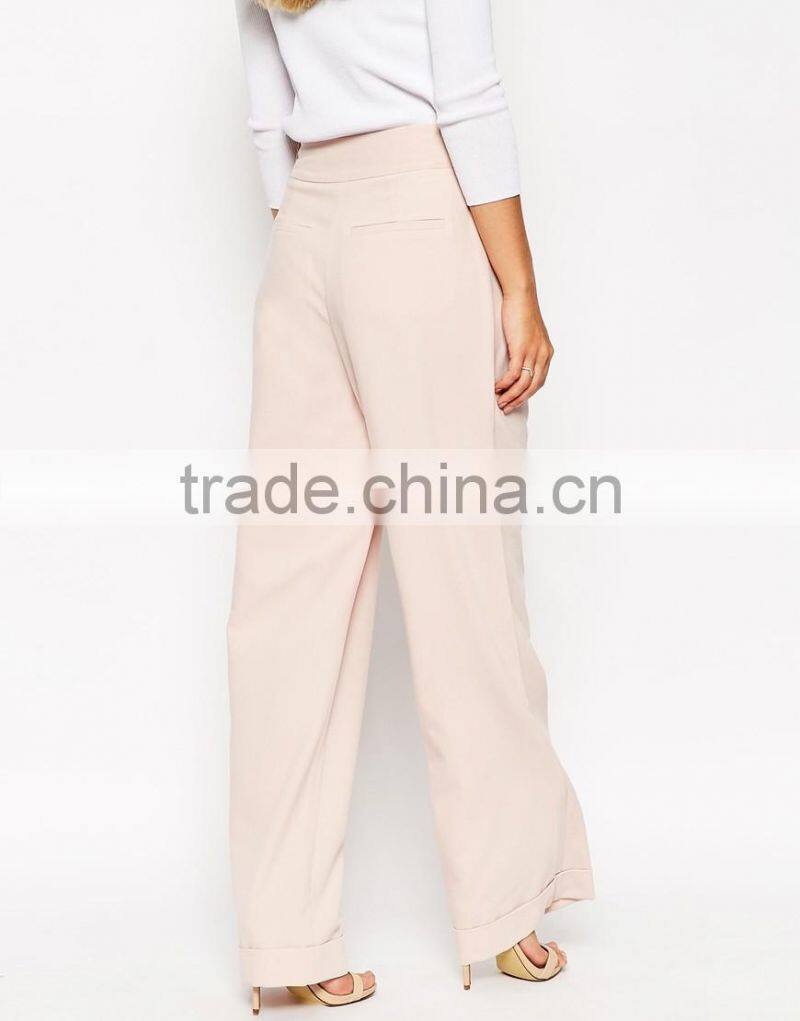 Women summer wear wholesale new design solid colour fashion women casual pants