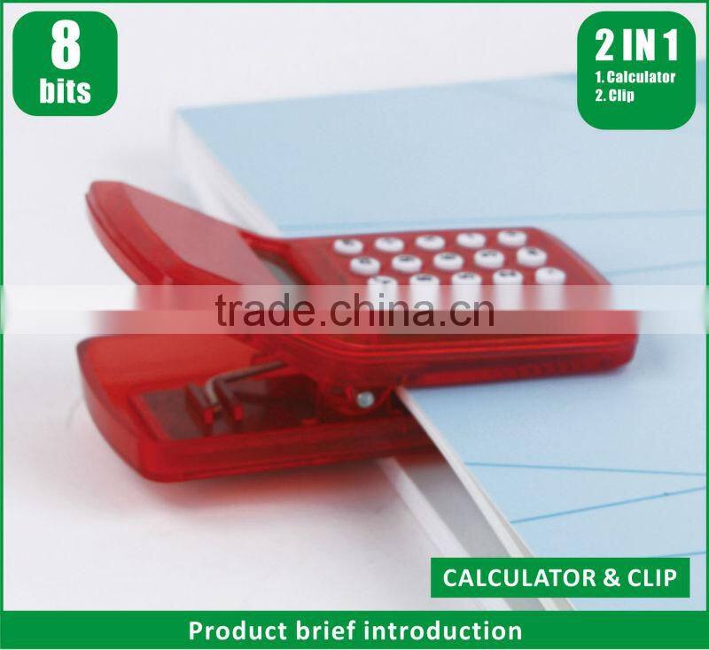 mini calculator clip