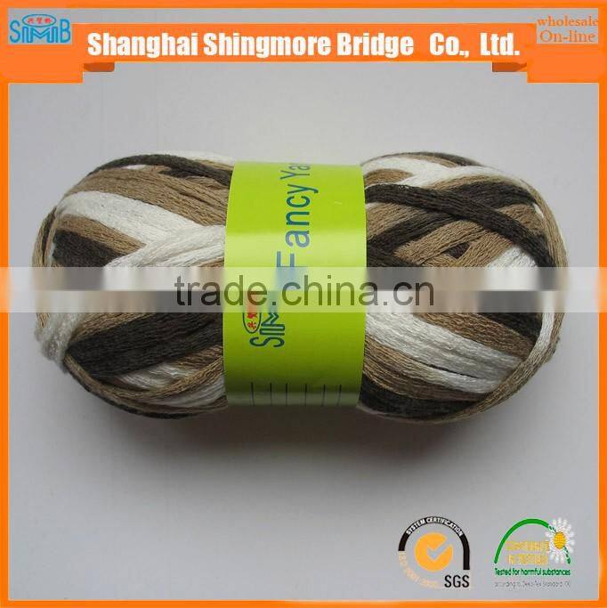 Fashion yarn supplier China hot wholesale mesh yarn for scarf with good yarn prices