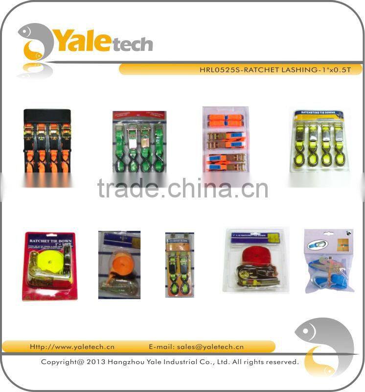 25mm ratchet strap from china manufactory