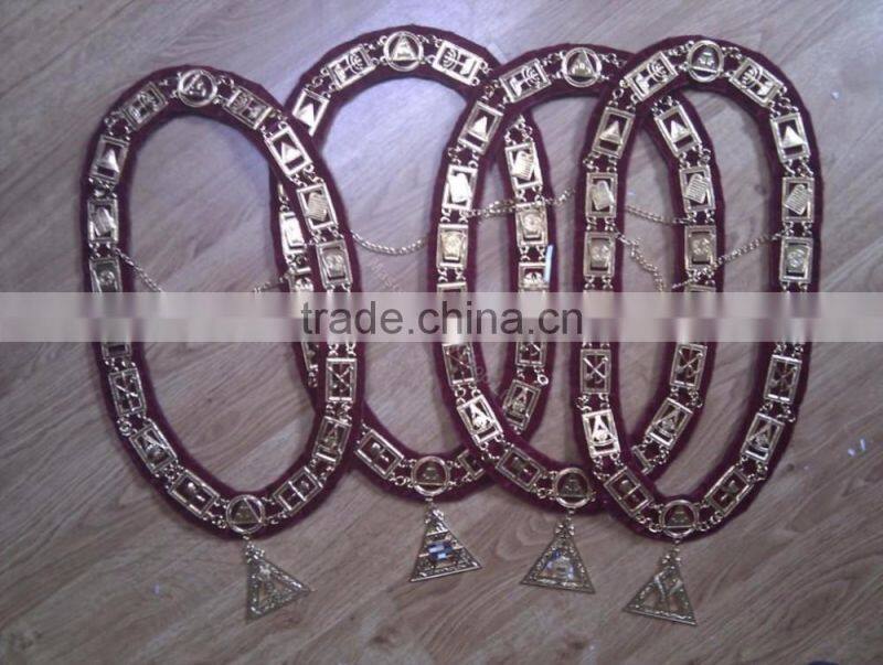 Masonic collars/masonic collar chain/masonic regalia collars