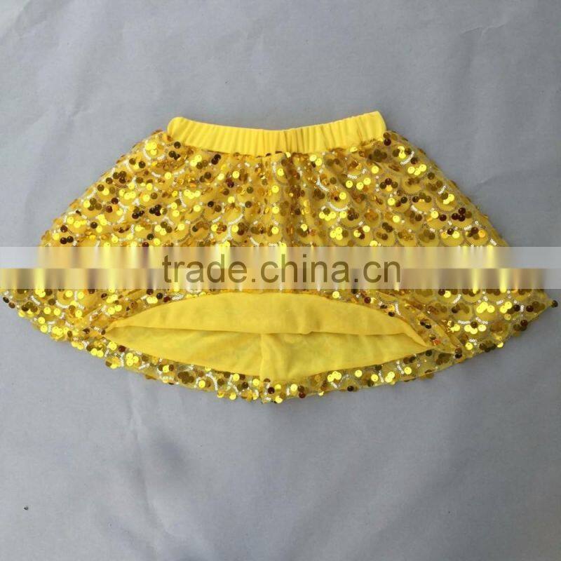 The Newest Design Girl Dress Wholesale Kids Clothes Scale Pattern Sequin Baby Skirt