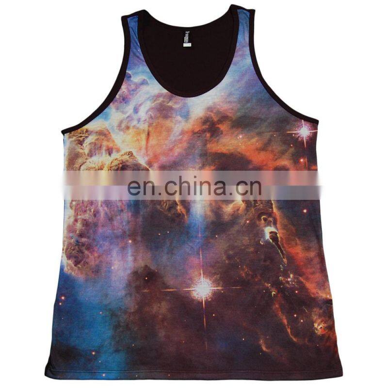 2015 newest design bulk tank top, moisture wicking fashion tank top