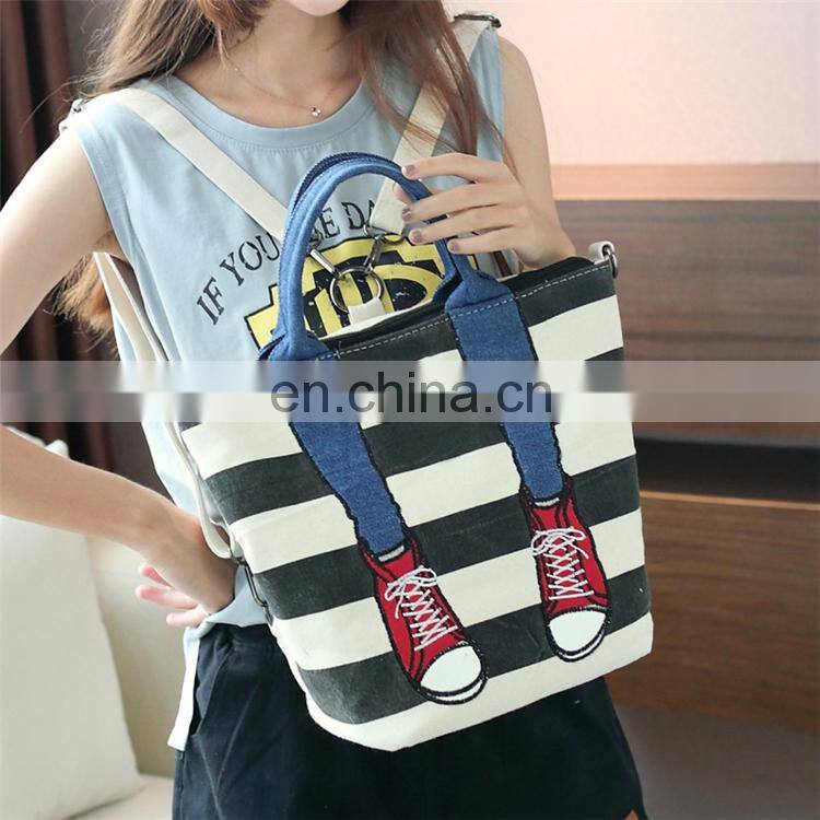 JL Bag17022 2017 Woman Bag Canvas Leisure Bag Modern Lady Bag
