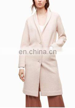 New style Loose V neck long sleeve winter women faux fur coat