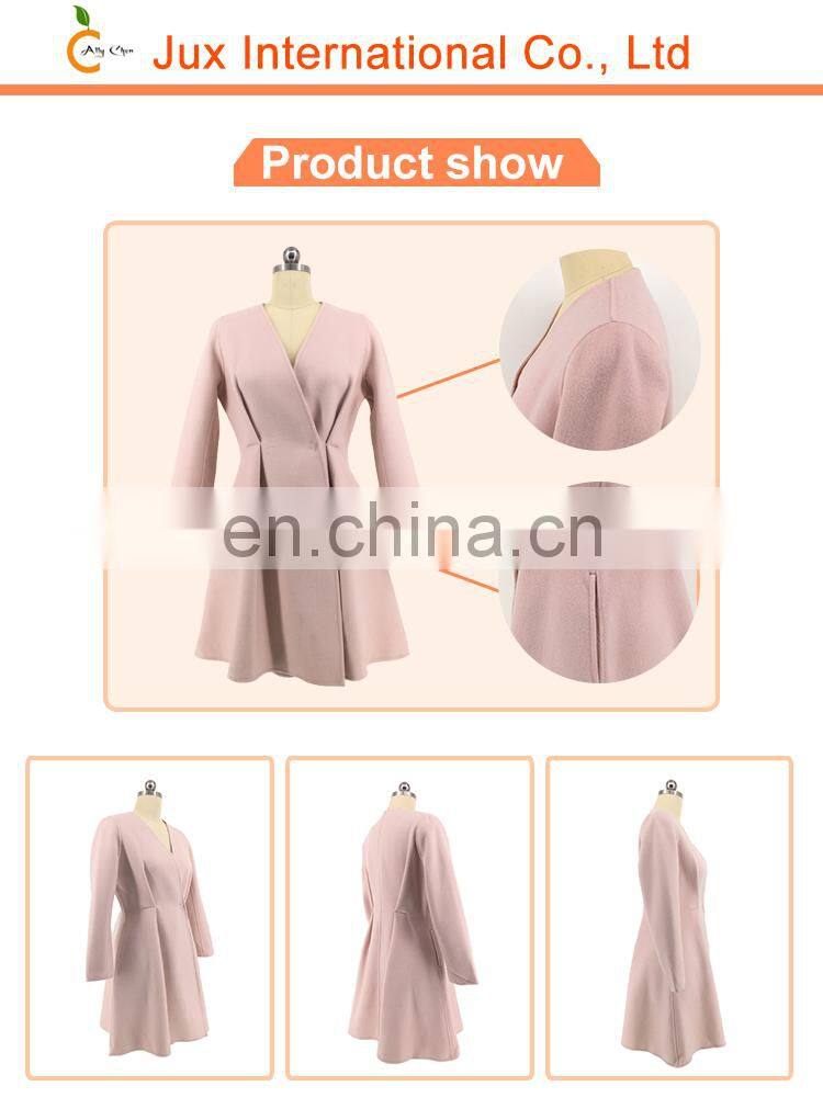 Perfect design pink varsity satin jackets coat woman