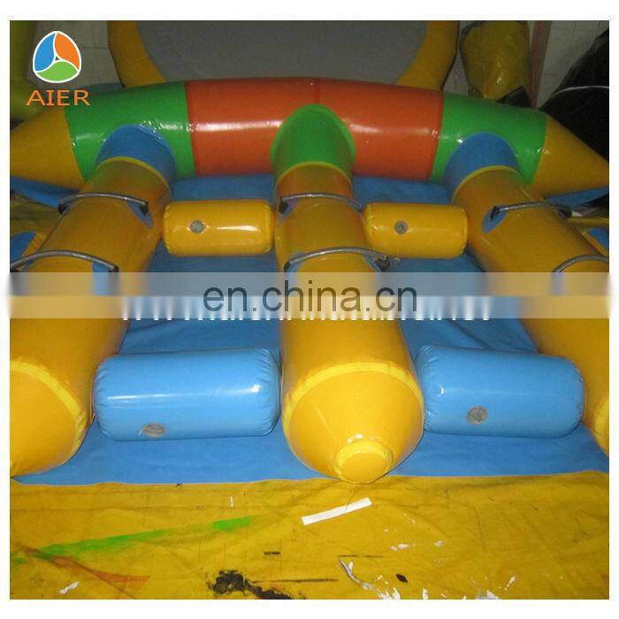 Flyfishing inflatable flyfish,lake inflatables water games