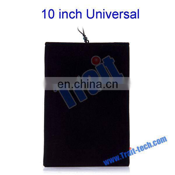High Quality Soft Cloth Sleeve Velvet Sock Case Bag Pouch for 10 Inch Tablet