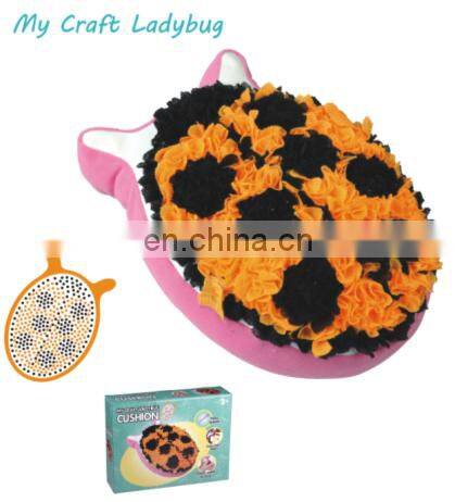 DIY plush pillow ------monster for kids