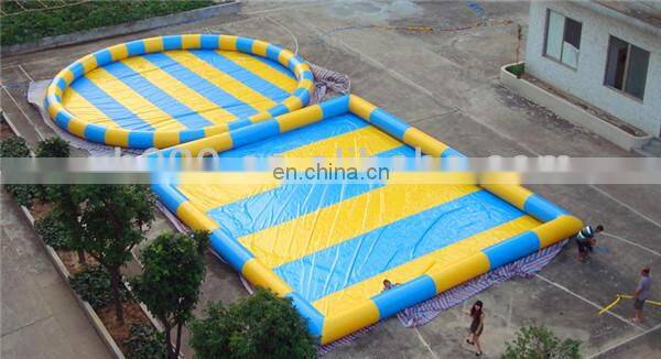 Giant inflated high quality toys inflatable hamster ball pool swimming pool with pump