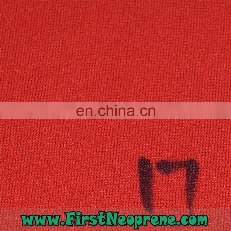 Customized Blue Style 2mm Thickness Neoprene Fabric with Nylon for sell