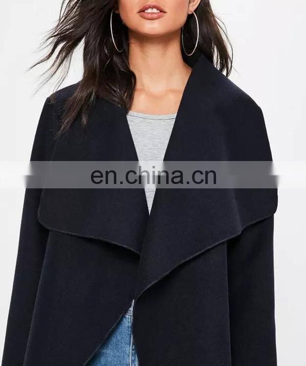 Custom made clear coat coat stand on ladies black long wool coats winter